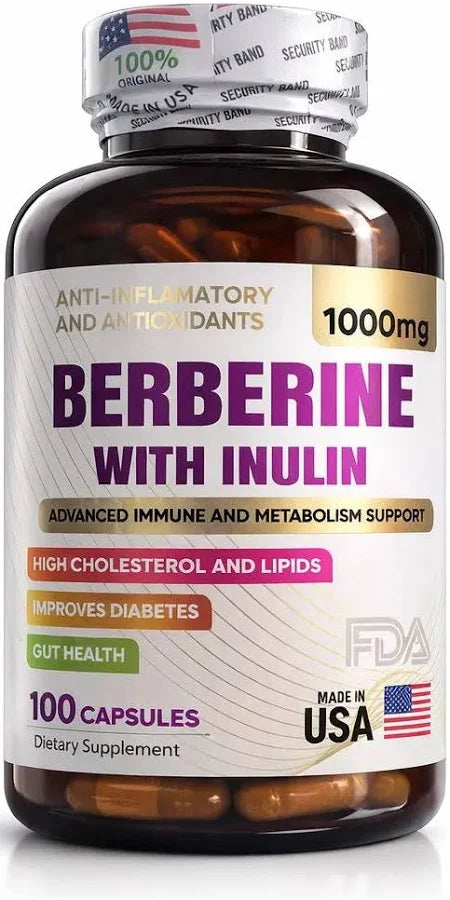 BERBERINA 100 CAPSULAS