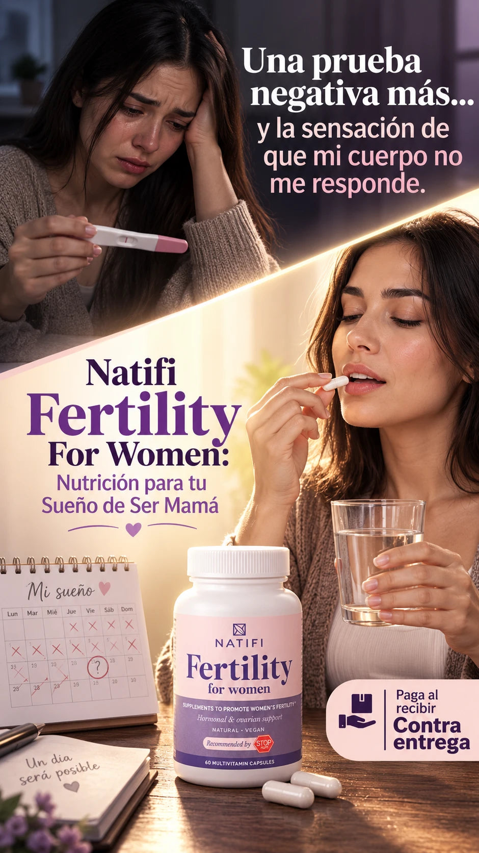 Natifi Fertility For Women: Nutrición para tu Sueño de Ser Mamá
