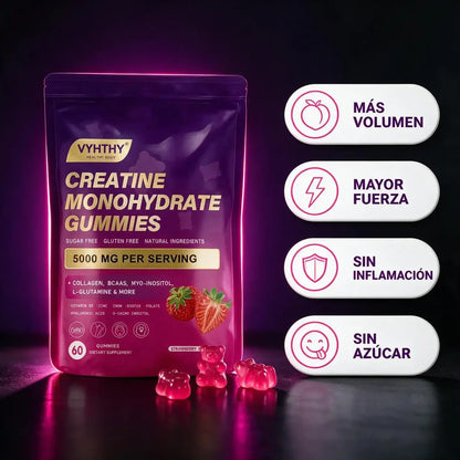 Vyhthy Gomitas Creatina Monohydrate - Tu Mejor Versión Mas Cerca
